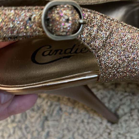 Candies glitter 4 inch heels size 8 - Picture 8 of 9